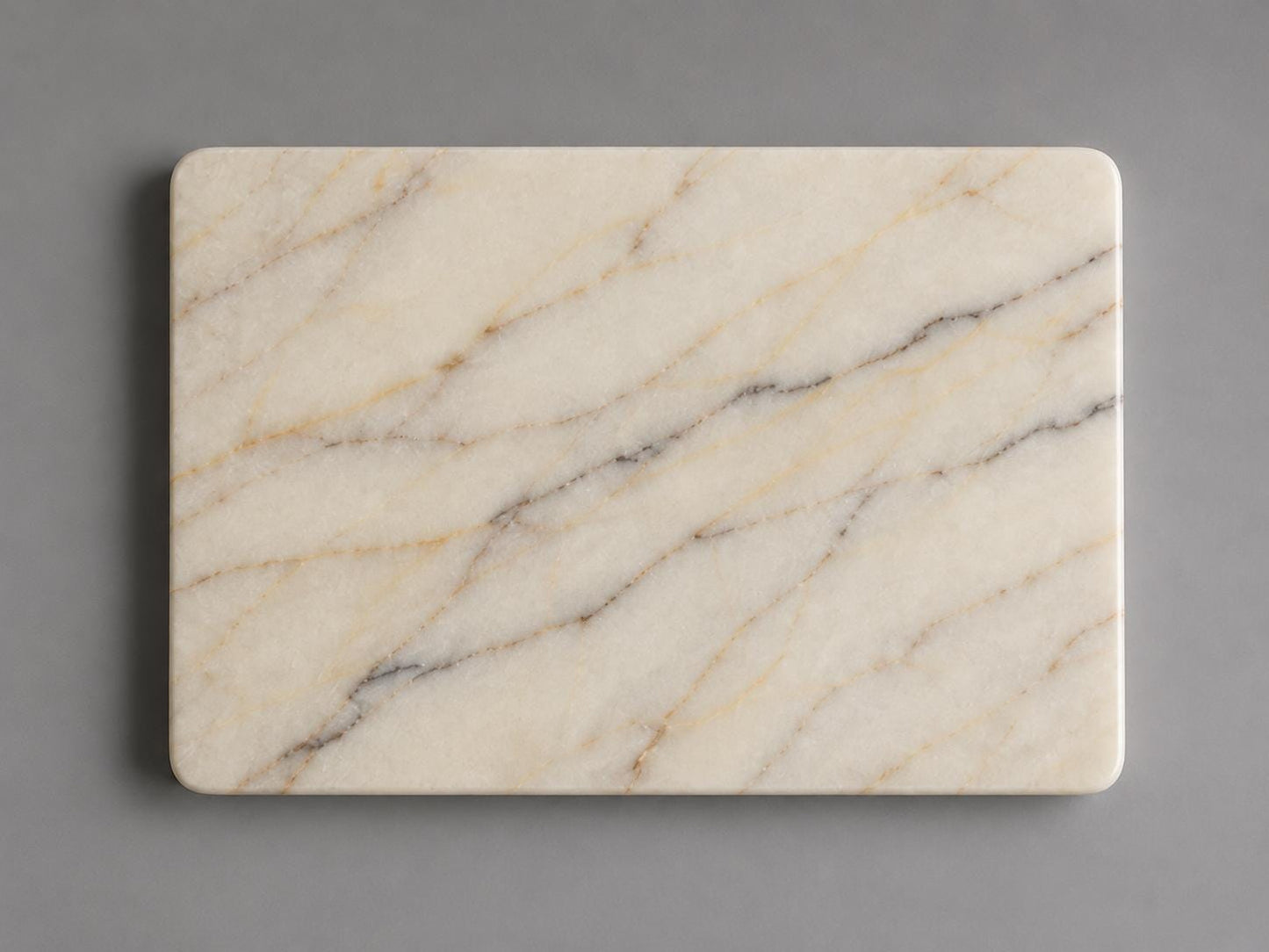 Luxury Marble Serving Tray | Anatolian Violet Stone Cheese Board with Feet - image 5