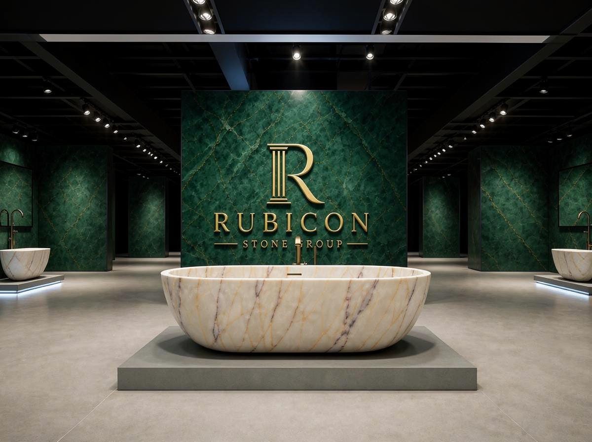 Anatolian Violet Marble Freestanding Bathtub | Hand-Carved Natural Stone Soaking Tub - image 2